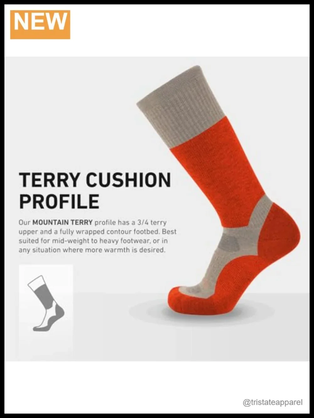 GRIP6 Merino Wool Boot Socks – Hiking Socks Made in USA – Lightweight Warm